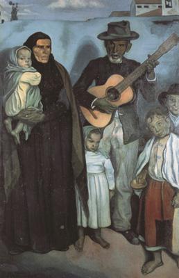 Emile Bernard Spanish Musicians (mk19) Germany oil painting art